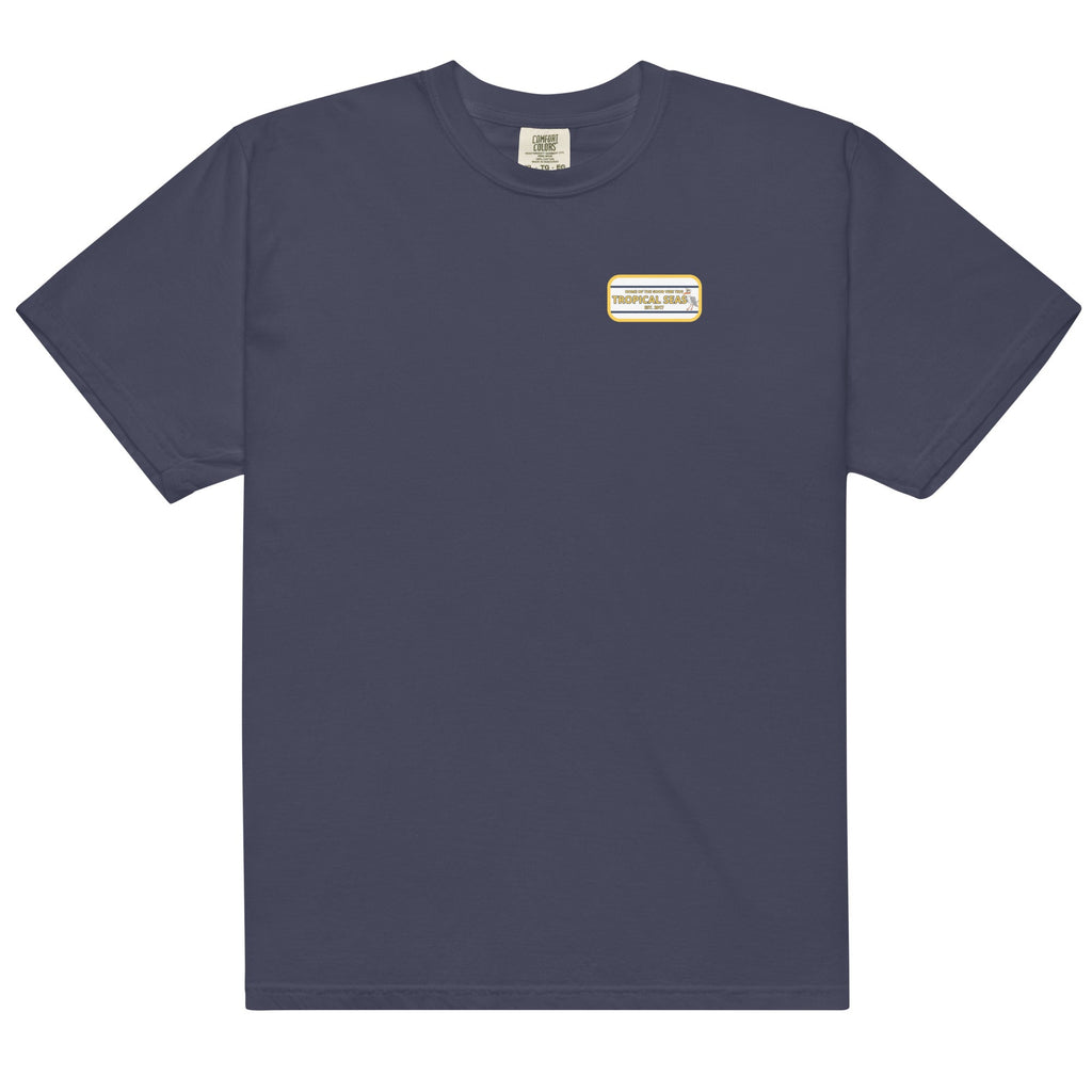 Camiseta de cuello redondo gruesa "High Flying Sailor" para hombre