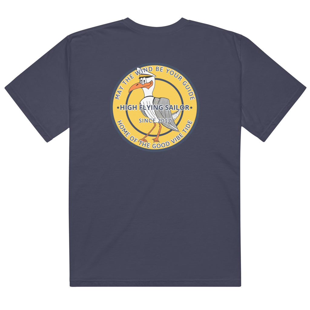 Camiseta de cuello redondo gruesa "High Flying Sailor" para hombre