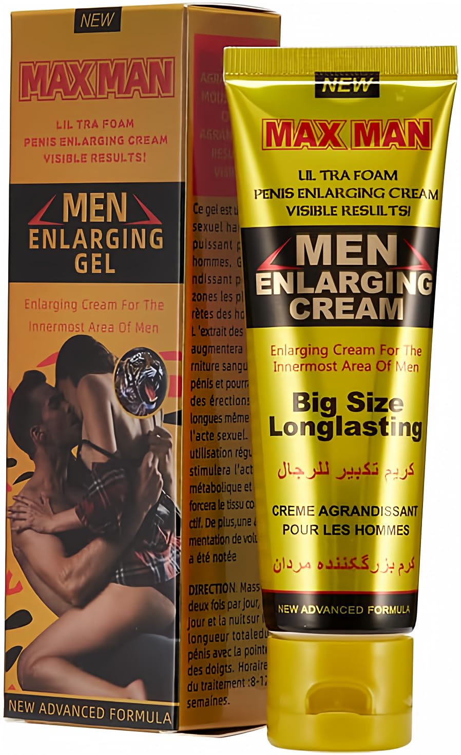 Aceite esencial para masaje erótico - Aceite de masaje para hombres Sexo Aceite esencial para masaje erótico Crema para el pene Aumenta el deseo sexual Aceites corporales sexuales para partes íntimasAceite de masaje para hombres para el sexo