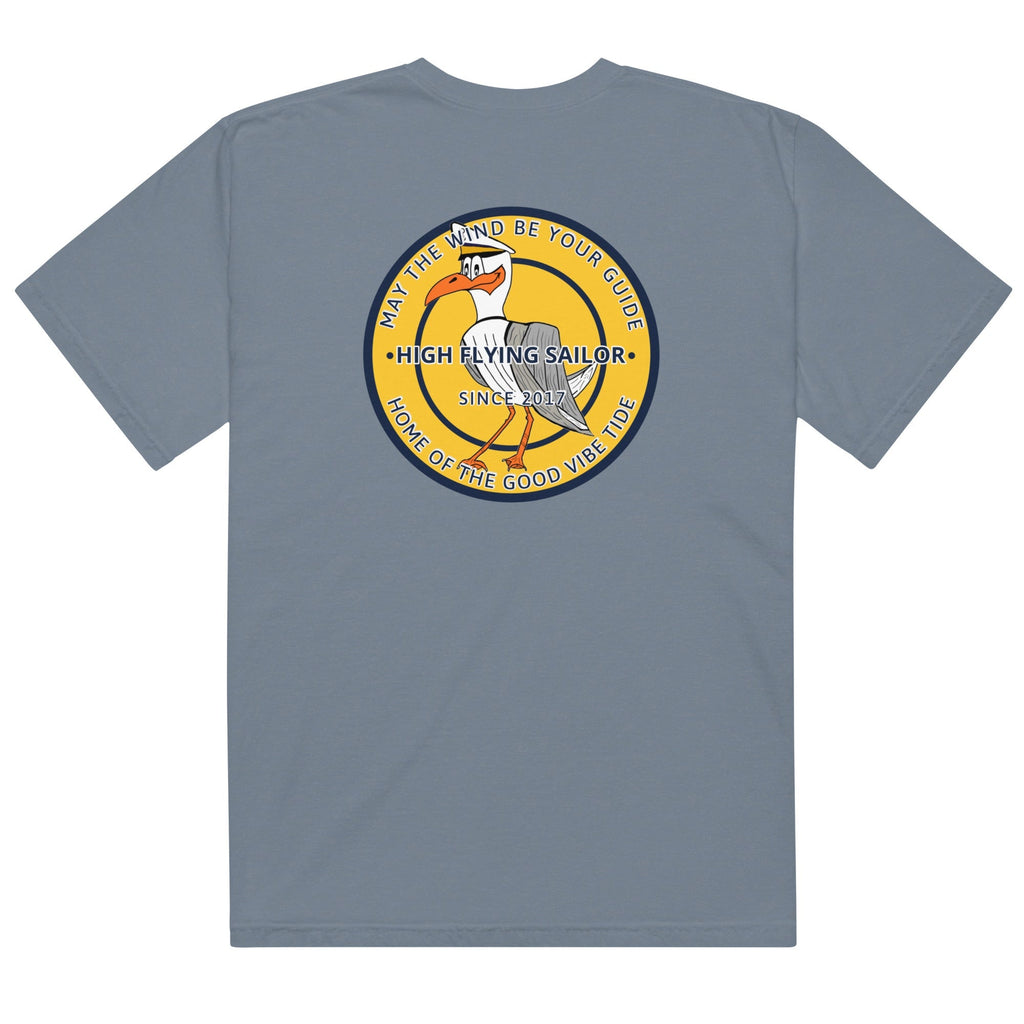 Camiseta de cuello redondo gruesa "High Flying Sailor" para hombre