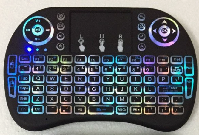 Decodificador inteligente con mini teclado inalámbrico