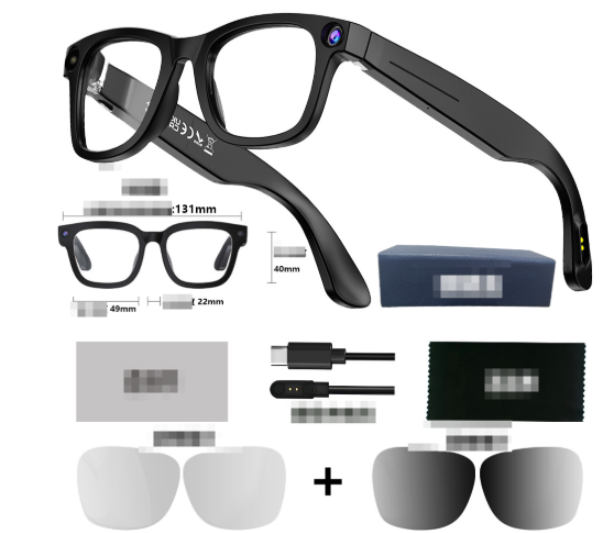 Gafas inteligentes con cámara IA