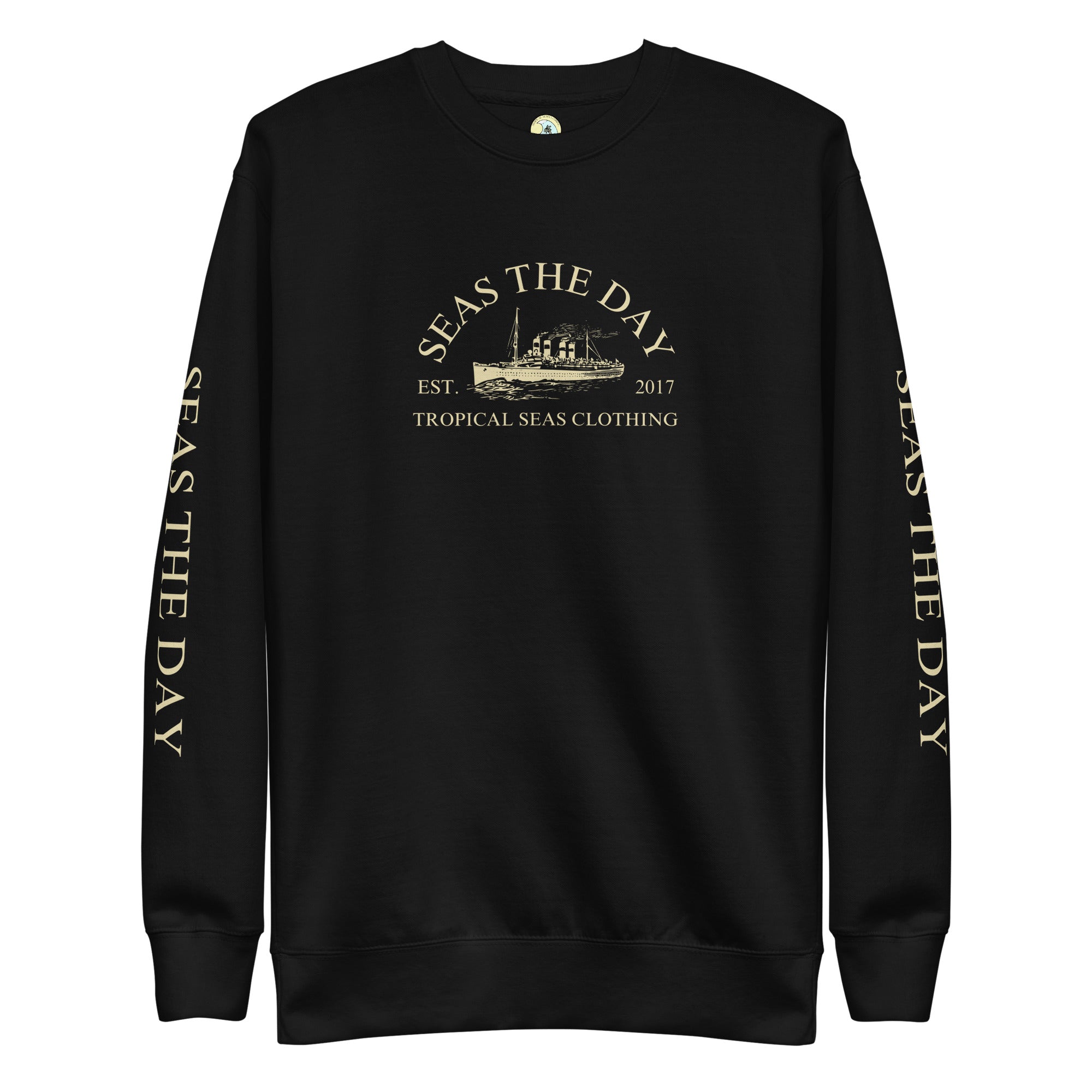 Sudadera premium "Seas The Day Ship"