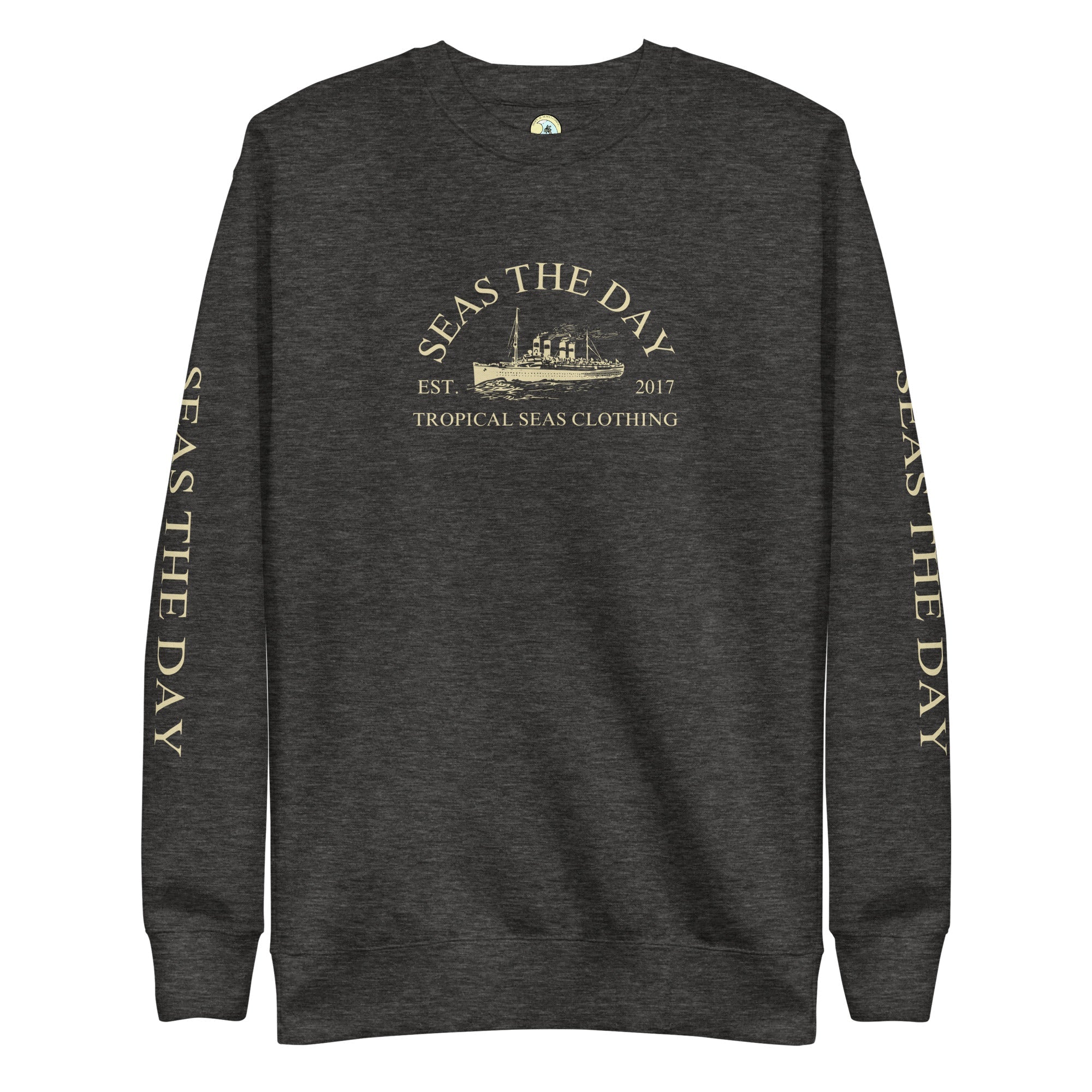 Sudadera premium "Seas The Day Ship"