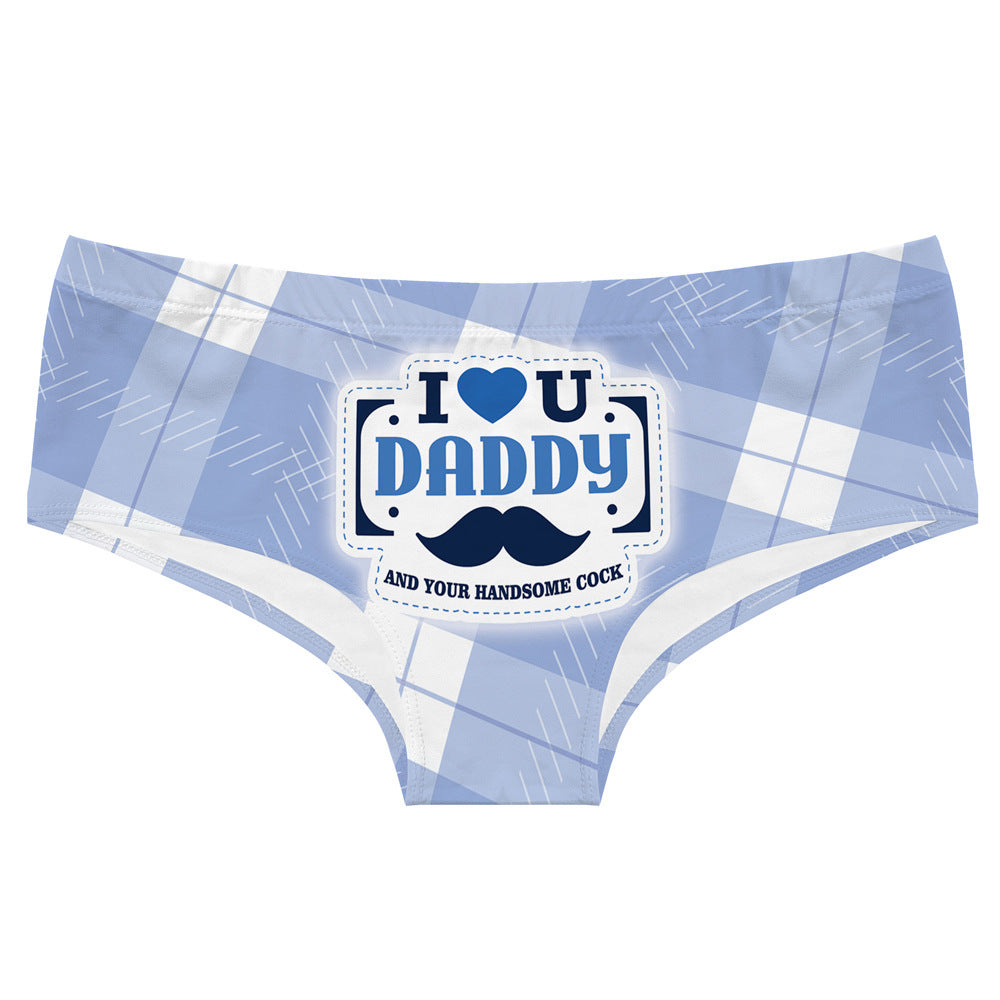 Bragas de mujer estampadas de dibujos animados