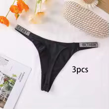 Women's Lace G-String Thong 3-Pack
