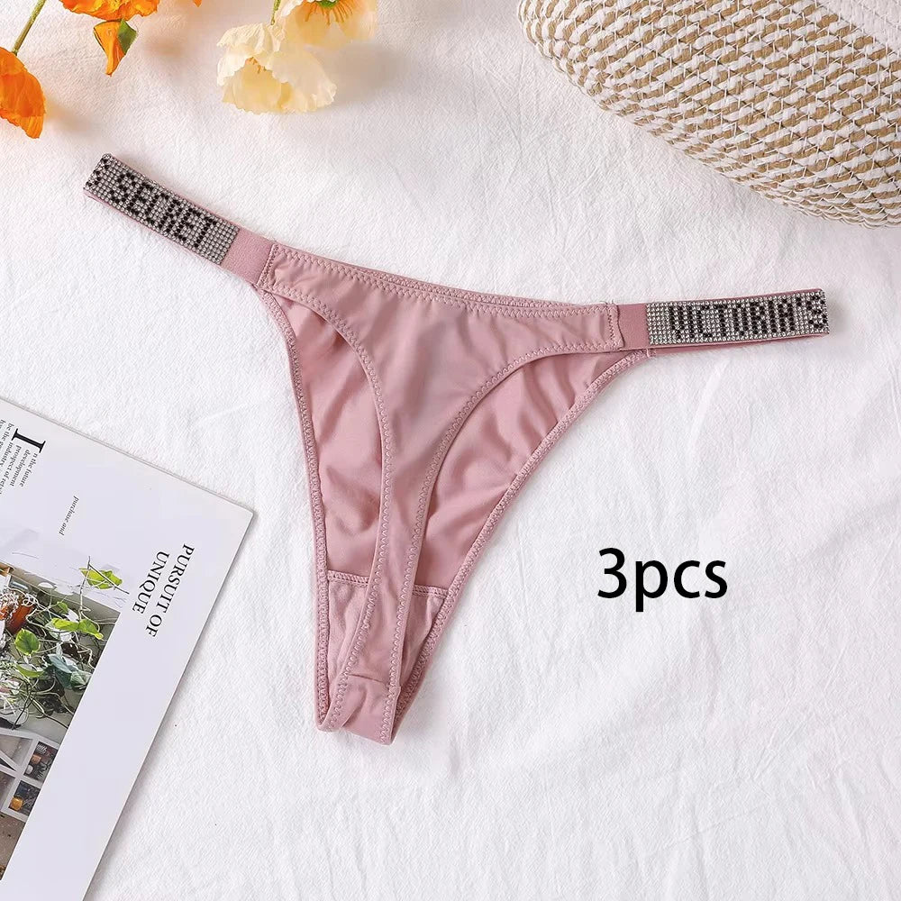 Women's Lace G-String Thong 3-Pack