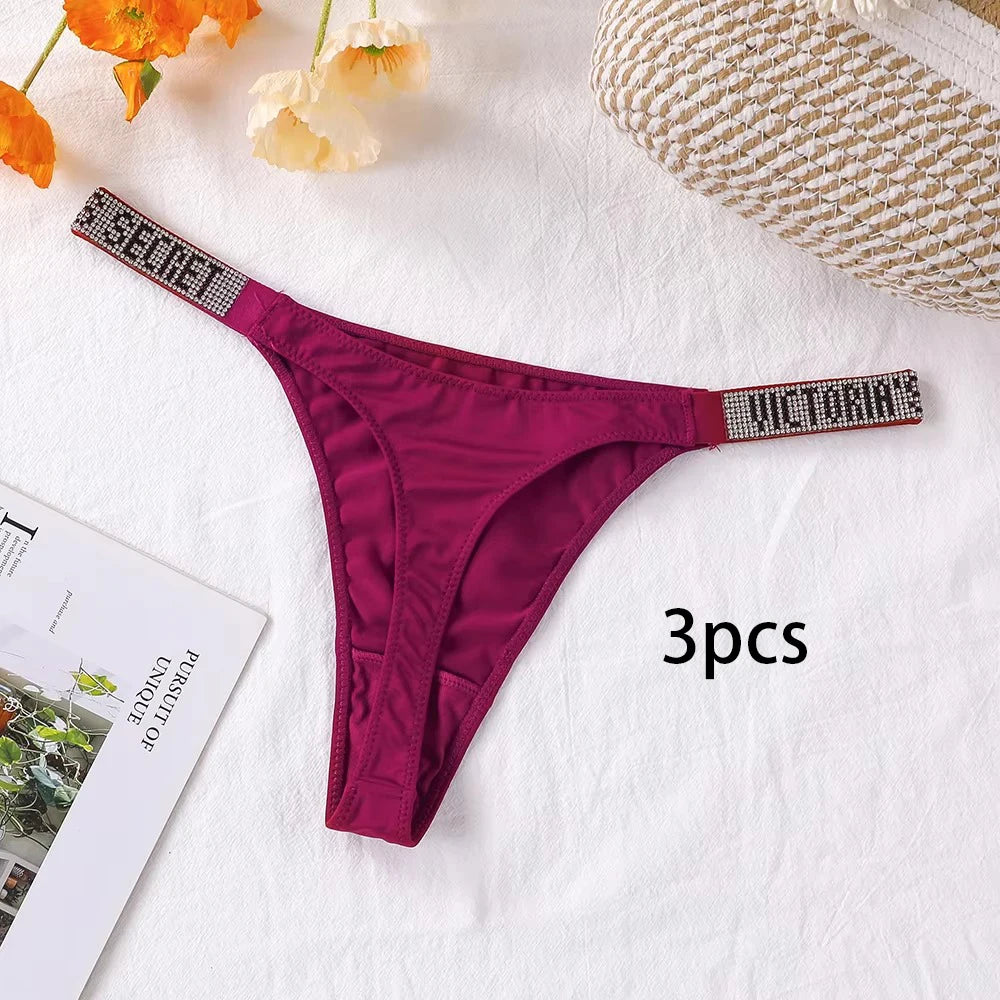 Women's Lace G-String Thong 3-Pack