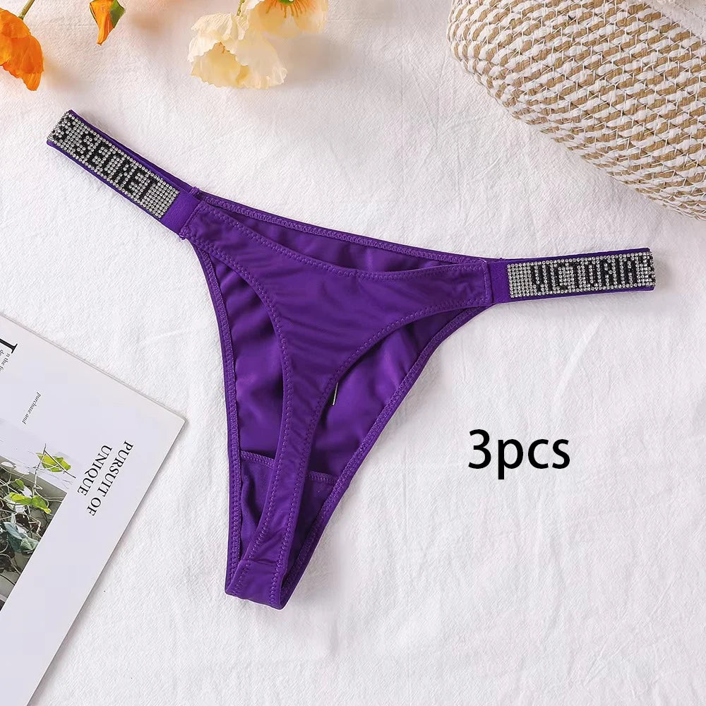 Women's Lace G-String Thong 3-Pack