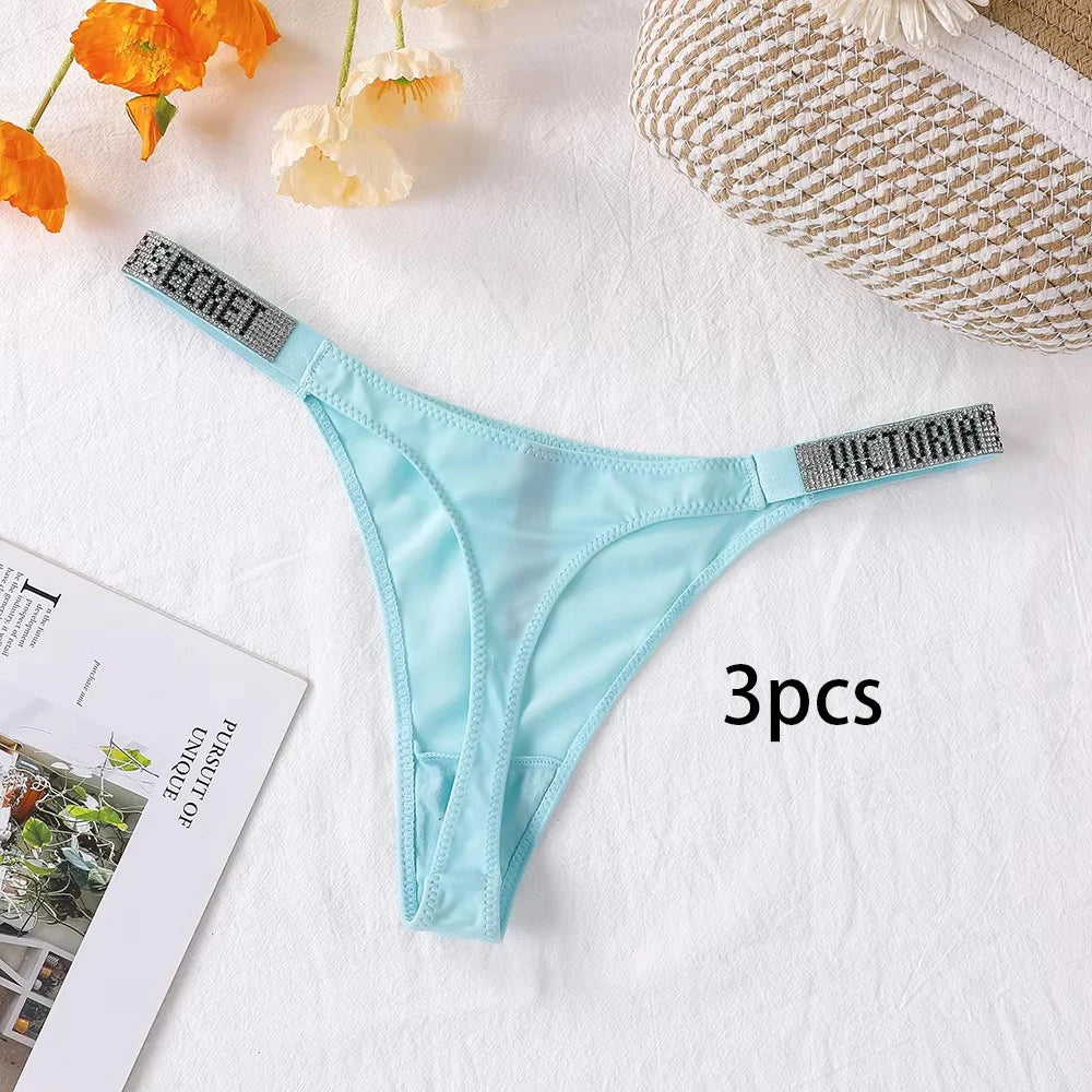Women's Lace G-String Thong 3-Pack