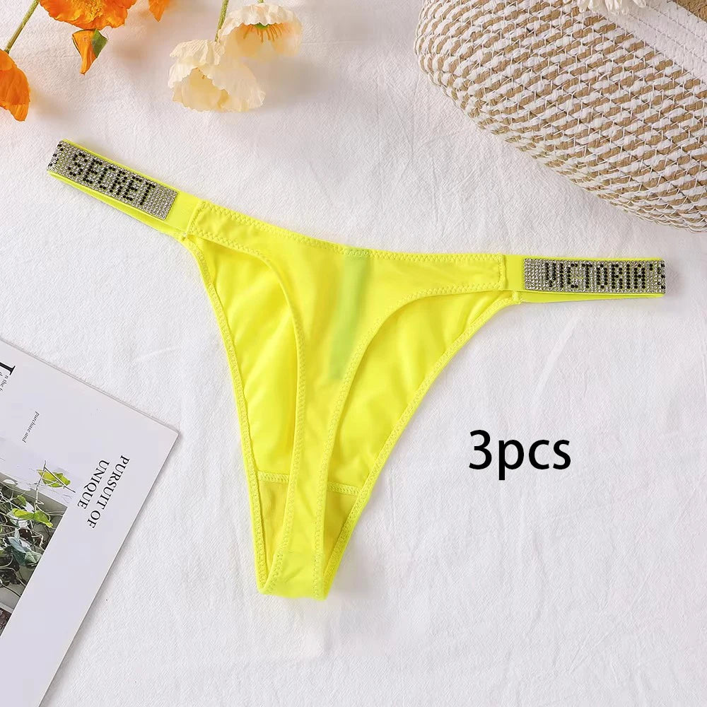 Women's Lace G-String Thong 3-Pack