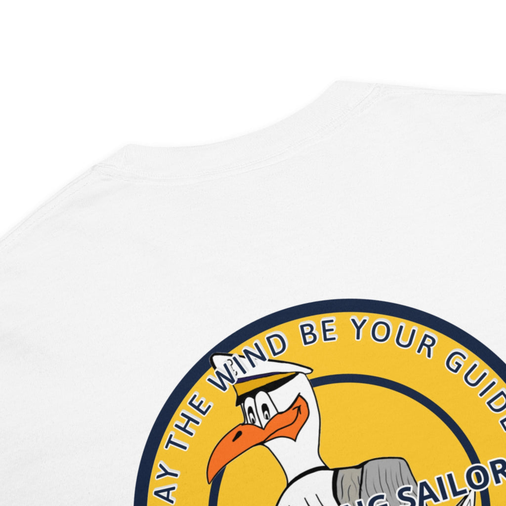 Camiseta de cuello redondo gruesa "High Flying Sailor" para hombre