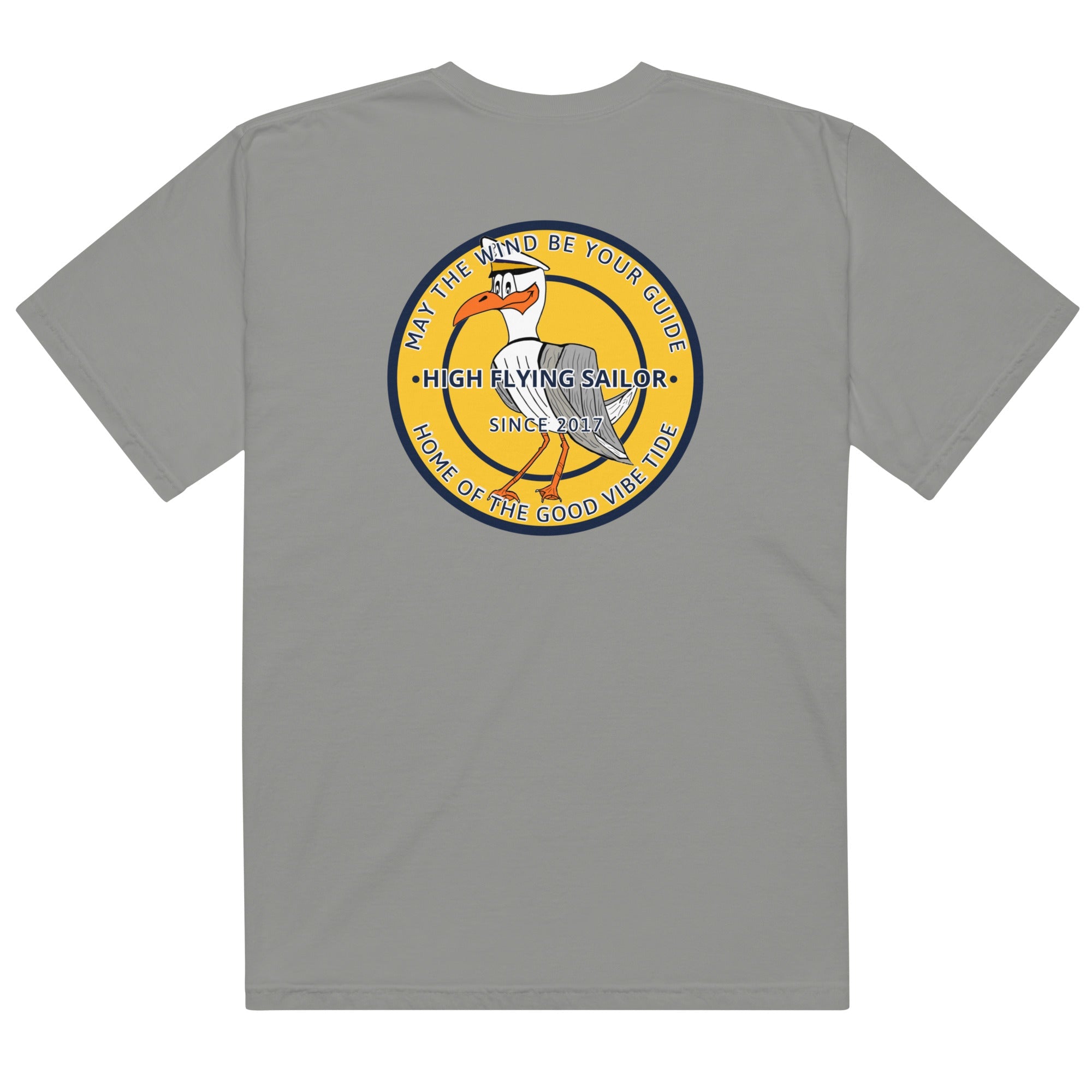 Camiseta de cuello redondo gruesa "High Flying Sailor" para hombre