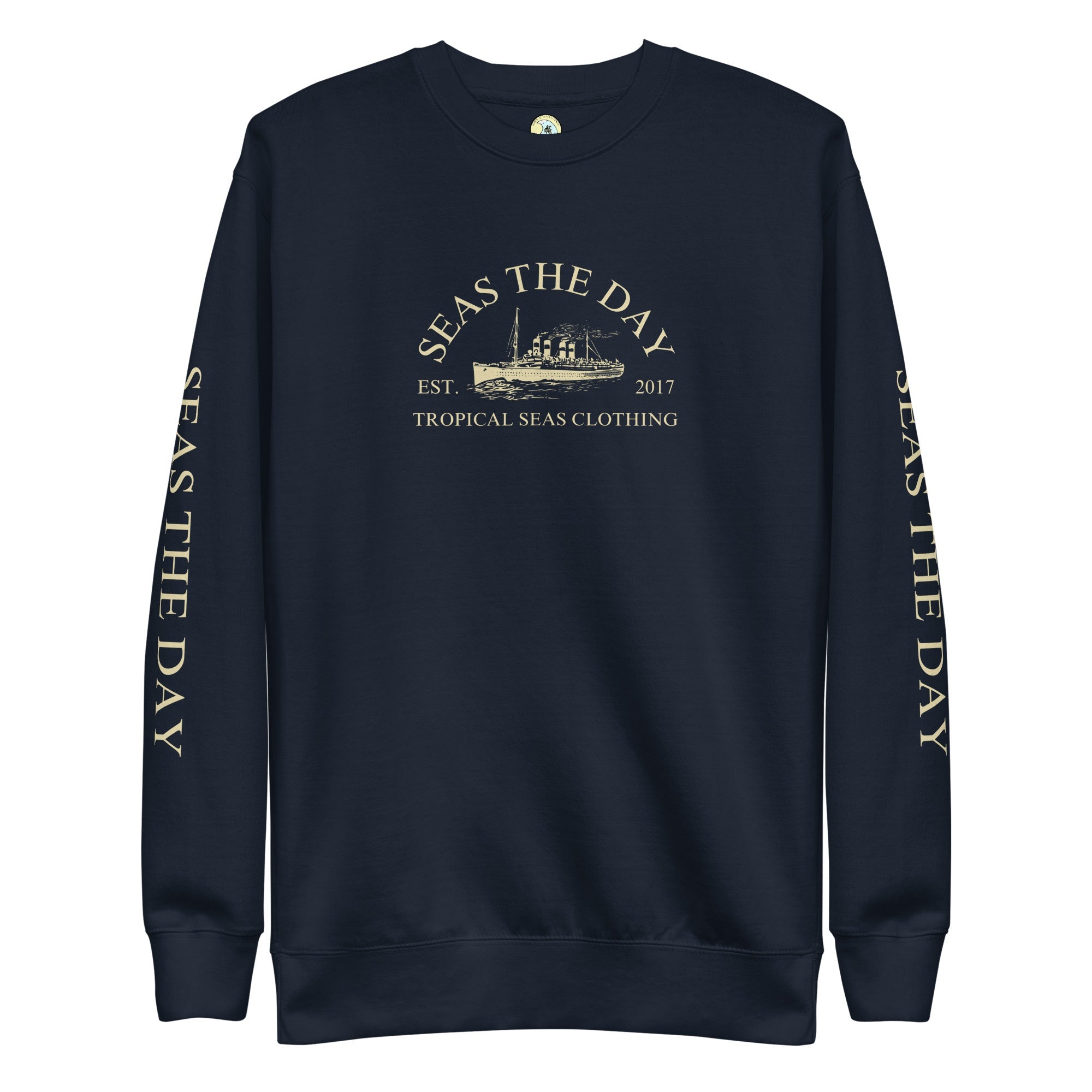 Sudadera premium "Seas The Day Ship"