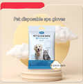 Guantes y toallitas de limpieza para mascotas