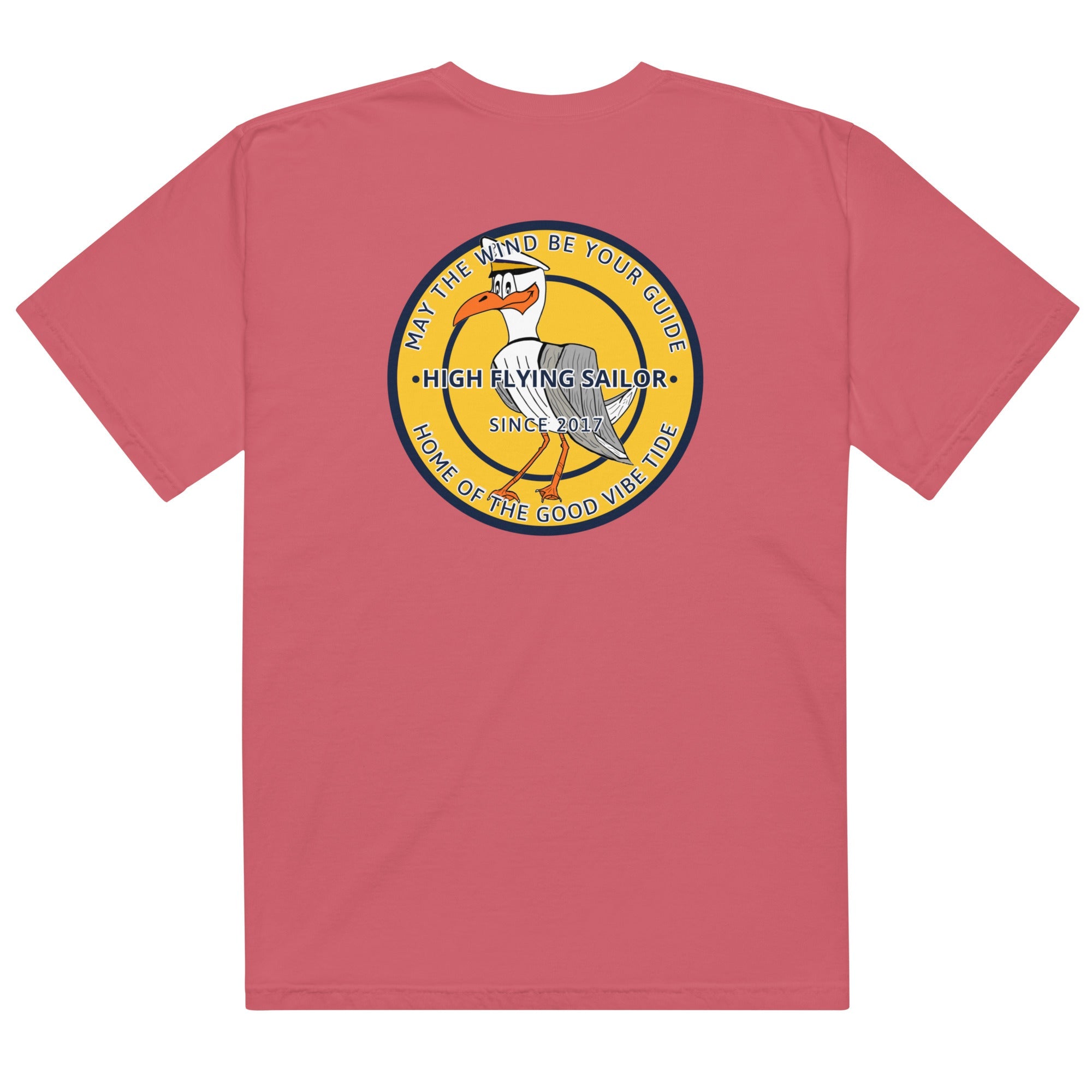 Camiseta de cuello redondo gruesa "High Flying Sailor" para hombre