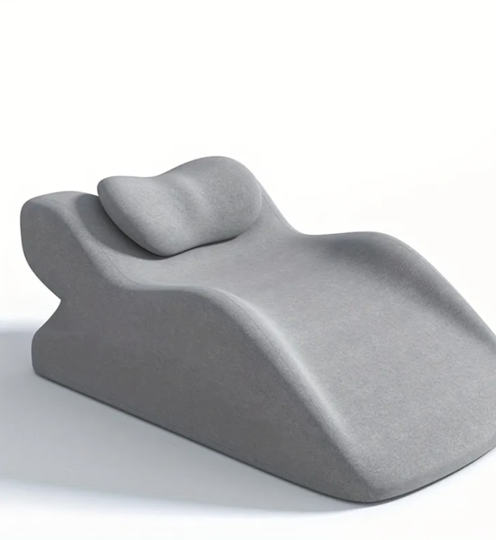 Almohada para quienes duermen boca abajo